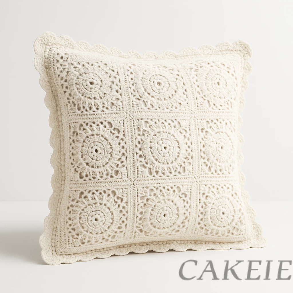 Crochet Pillow Sham
